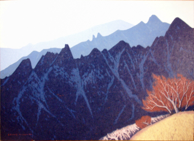 The morning of Mt.Seolak