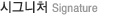 시그니처 Signature